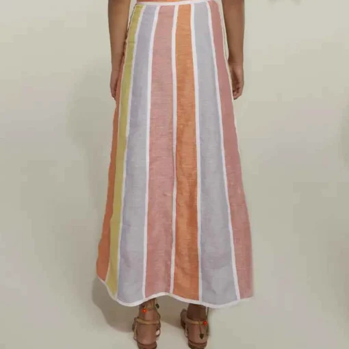 Charline Rainbow Skirt^Amotea Hot