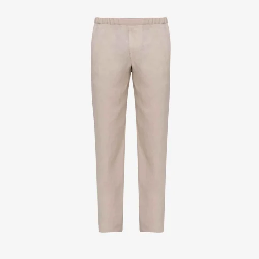 Beige Lounge Suit Trousers - Made To Order^Atelier Bomba