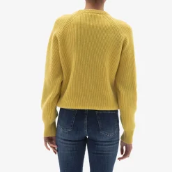 Brass Lamb'S Wool Roundneck Sweater^ISSIMO