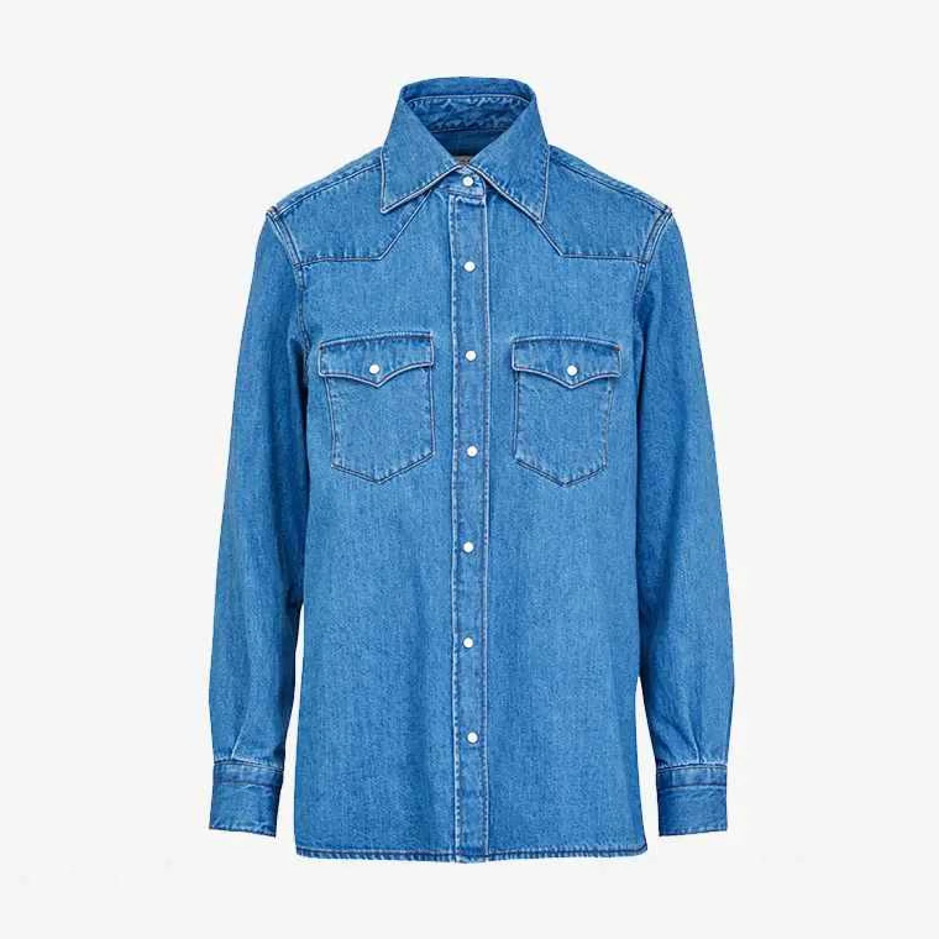 The Dina Shirt Denim^Giuliva Heritage Discount