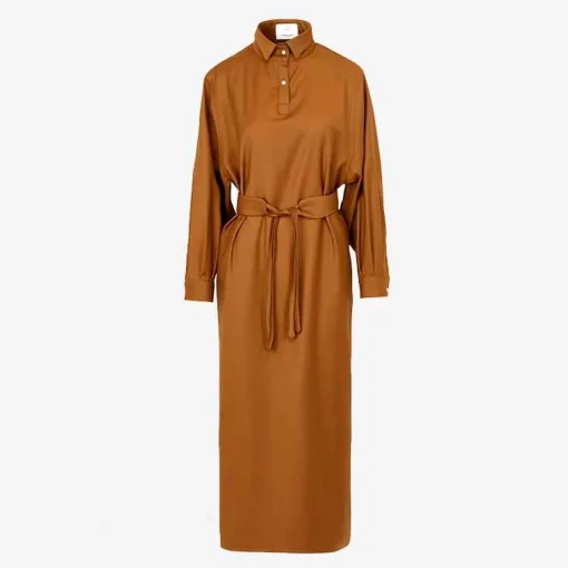 The Ella Dress Wool Flannel^Giuliva Heritage Best