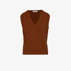 The Lidia Vest Virgin Wool^Giuliva Heritage
