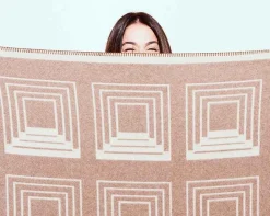 Pantheon Cashmere Blanket - Brown^ISSIMO Sale