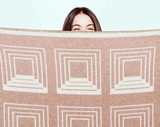 Pantheon Cashmere Blanket - Brown^ISSIMO Sale