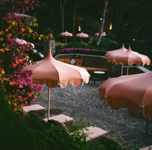 Pink Visconti Umbrella- Made To Order^ISSIMO Outlet