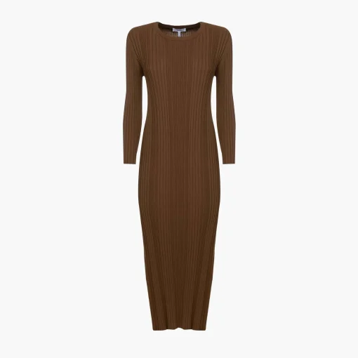 X Casasola Luiza Dress Coffee^ISSIMO Hot