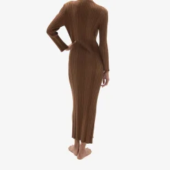 X Casasola Luiza Dress Coffee^ISSIMO Hot