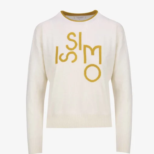 X Chinti & Parker Chic- Sweater Cream^ISSIMO Clearance