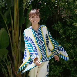 X La Doublej Foulard Shirt - White Solar Placee^ISSIMO Online