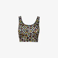 X La Doublej Jazzercize Top - Ping Pong Nero^ISSIMO