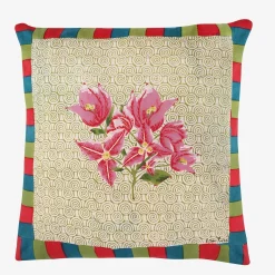 X Lisa Corti Bougainvillea Spiral Pillow^ISSIMO Sale