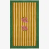 X Lisa Corti Bougainvillea Mustard Stripes Junior Quilt^ISSIMO Best