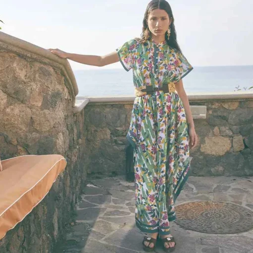X Loretta Caponi Anouk Kaftan^ISSIMO Outlet