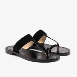 X Mario D'Ischia Unisex Ugo Black Sandals^ISSIMO Online