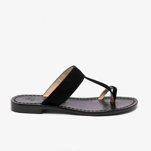X Mario D'Ischia Unisex Ugo Black Sandals^ISSIMO Online