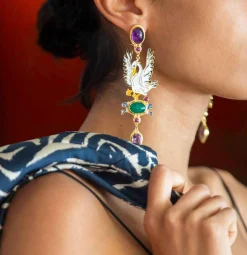 X Percossi Papi Pellicano Earrings^ISSIMO