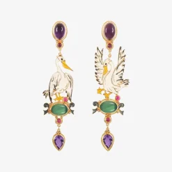 X Percossi Papi Pellicano Earrings^ISSIMO