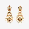 X Percossi Papi White Cuore Sacro Earrings^ISSIMO New