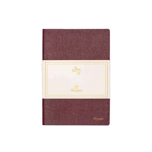 X Pineider Burgundy Notebook^ISSIMO Online