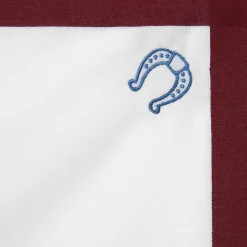 X Schostal Handkerchief With Ferro Di Cavallo Embroidery^ISSIMO Outlet