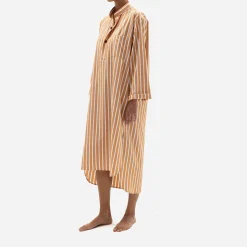 X Schostal Unisex Stripes Nightshirt - Tabac^ISSIMO Hot