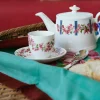 X Villeroy & Boch Bougainvillea Espresso Cup And Saucer, Set Of 2^ISSIMO Clearance