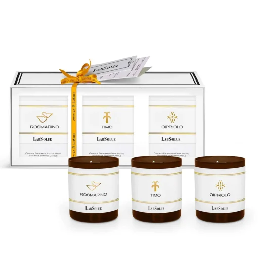 Set Of Three Scented Candles^LabSolue Discount
