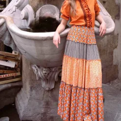 Bibi Maxi Skirt^Loretta Caponi Clearance