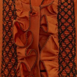 Donatella Orange Short Sleeve Shirt^Loretta Caponi New