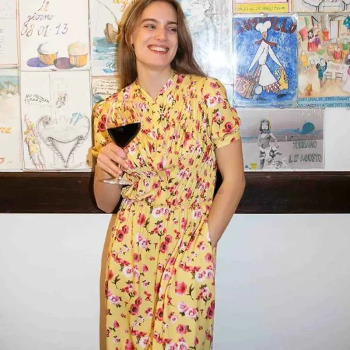 Gilda Yellow Dress^Loretta Caponi New