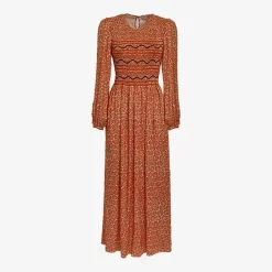 Lea Orange Daisies Dress^Loretta Caponi Hot