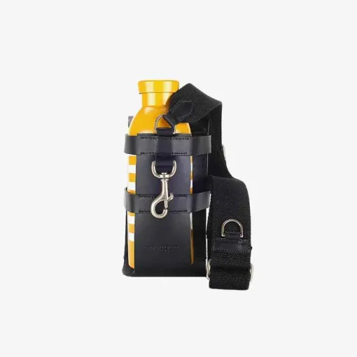 Bottle Bag With Pocket And Bottle Black^Officina Del Poggio Hot