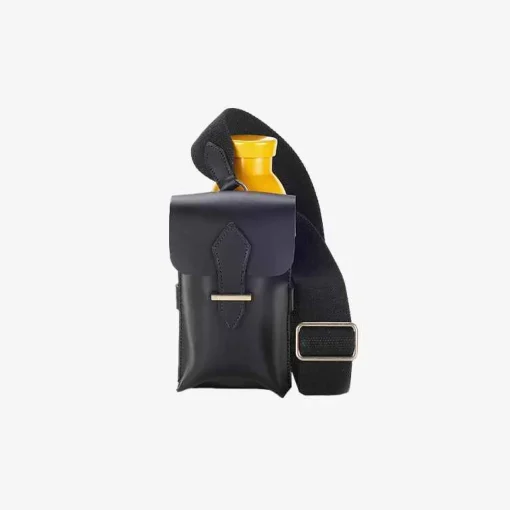Bottle Bag With Pocket And Bottle Black^Officina Del Poggio Hot