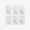 Embroidered Cocktail Napkins - Set Of 6^Taf Ricami Best