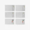 Embroidered Cocktail Napkins - Set Of 6^Taf Ricami Best